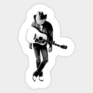 Dwight Yoakam 80s 90s Vintage Sticker